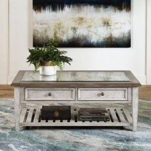 Modern Heartland Ceiling Tile Cocktail Table