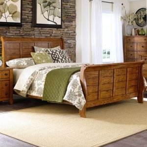 Sleigh Bed – Grandpa’s Cabin